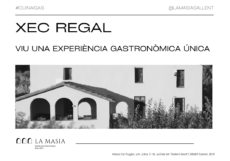 Xec regal Menú Degustació (CAT)